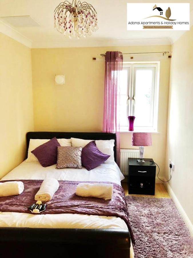 2 Bedroom Apartment At Dagenham , Adonai Serviced Accommodation, Free Wifi And Parking Exterior foto